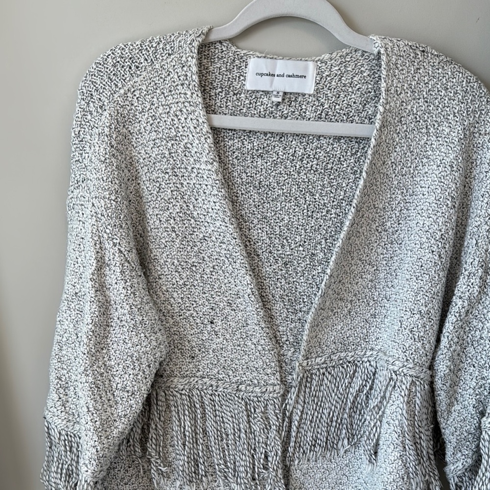 Fringe Sweater by cupcakes & cashmere